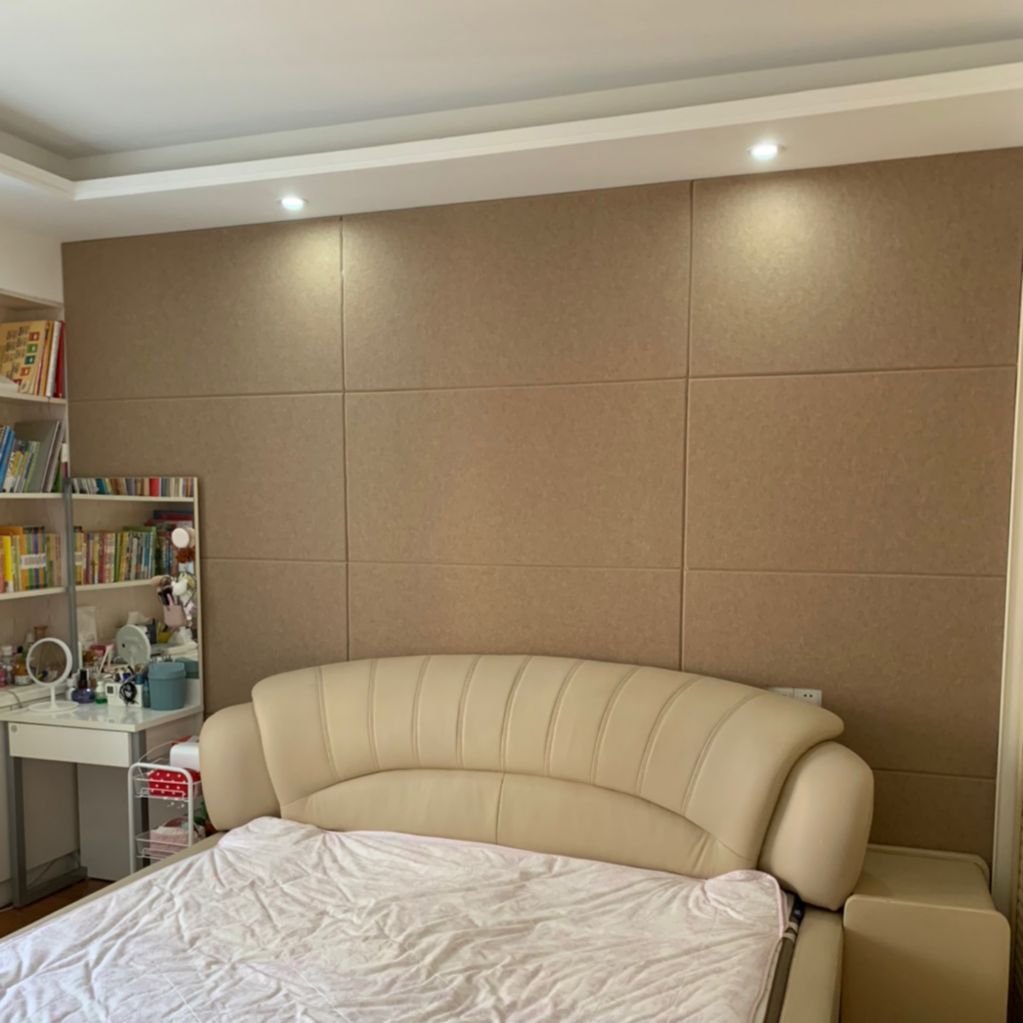 a room that need soundproof door curtain