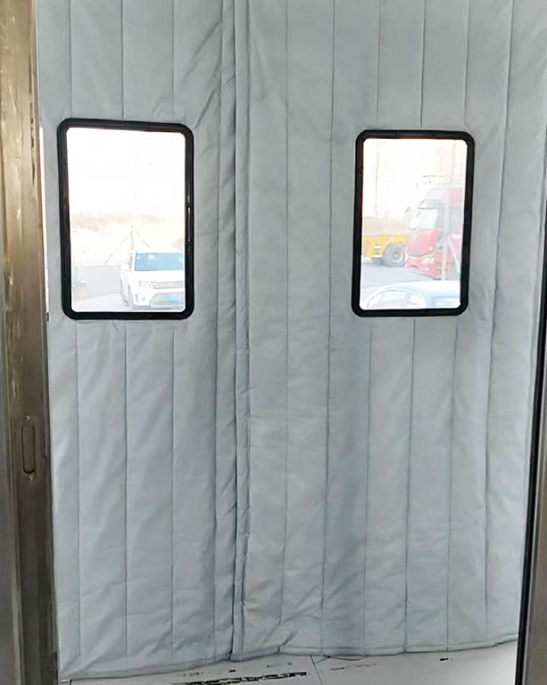 heavy soundproof curtain for door